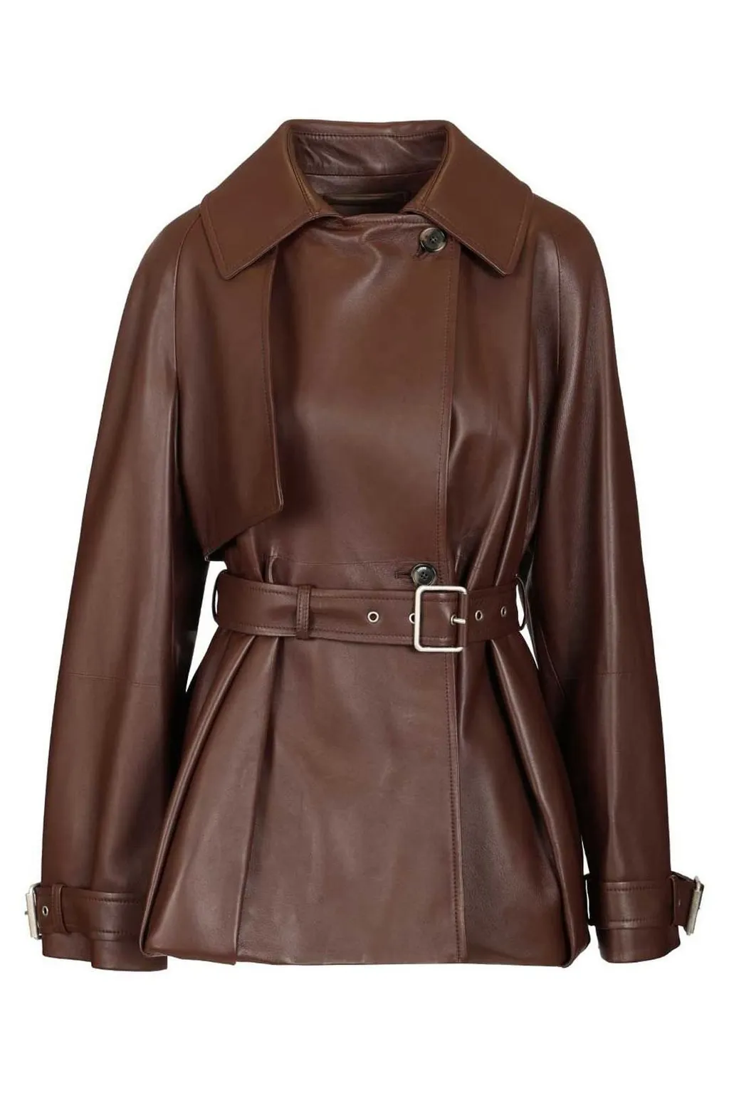 Leather Trench Coat
