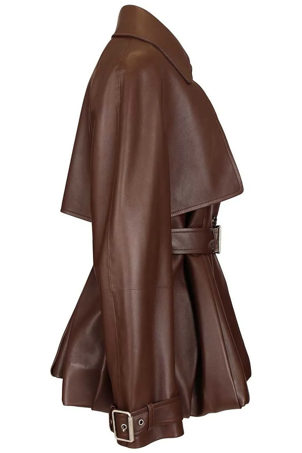 Leather Trench Coat