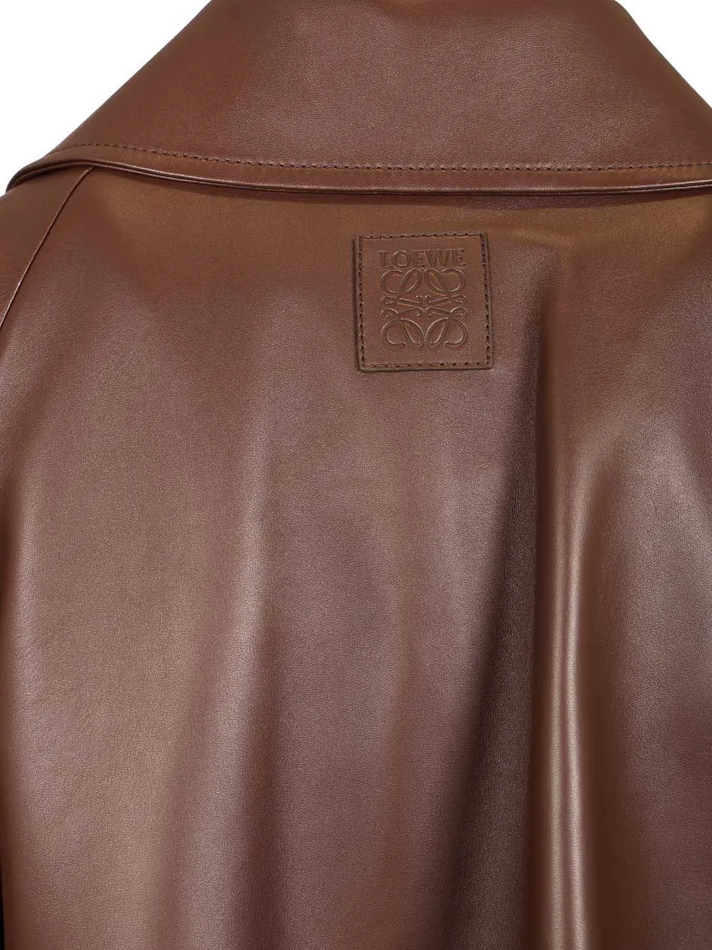 Leather Trench Coat