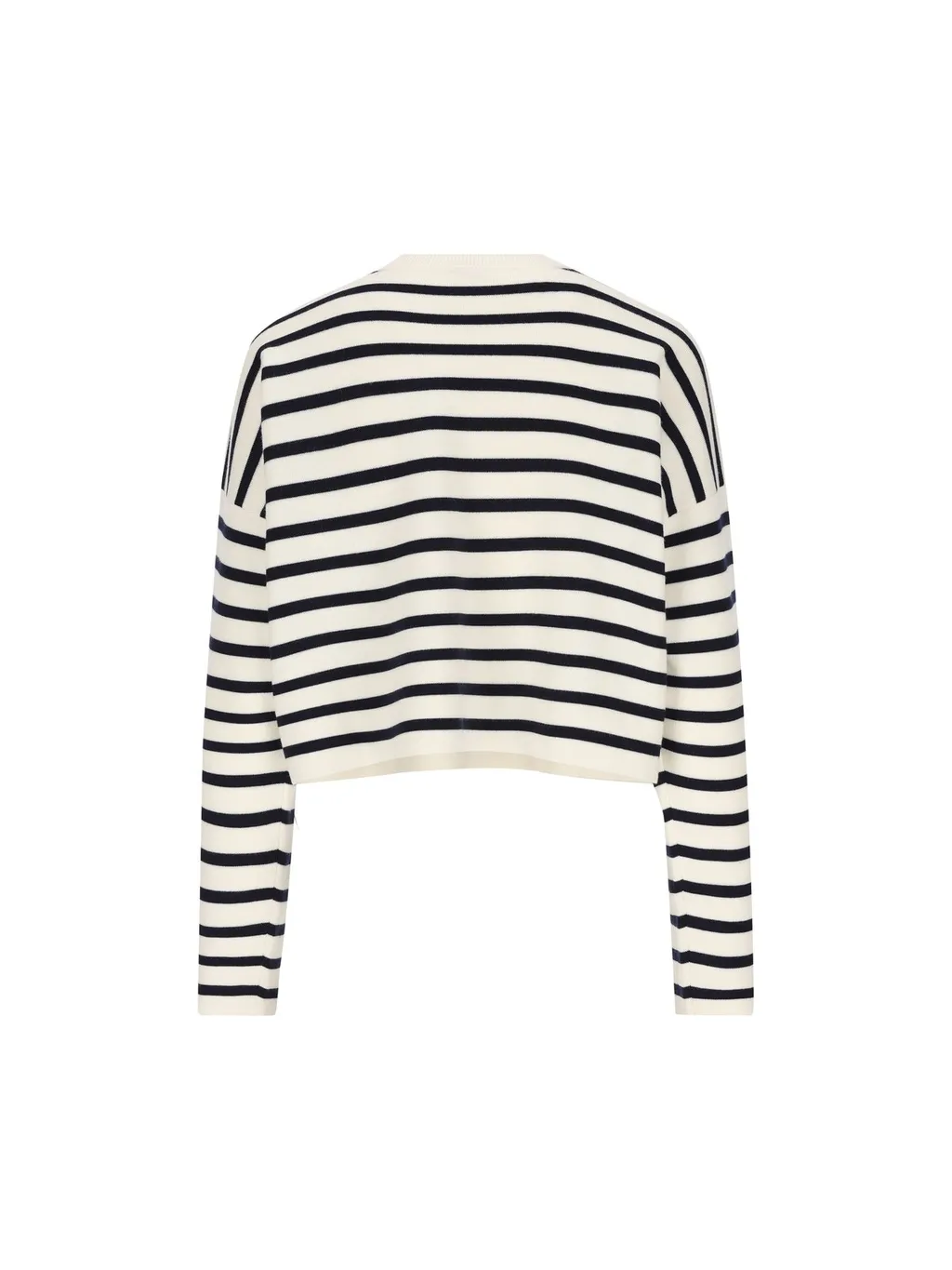 Striped Cropped Sweater