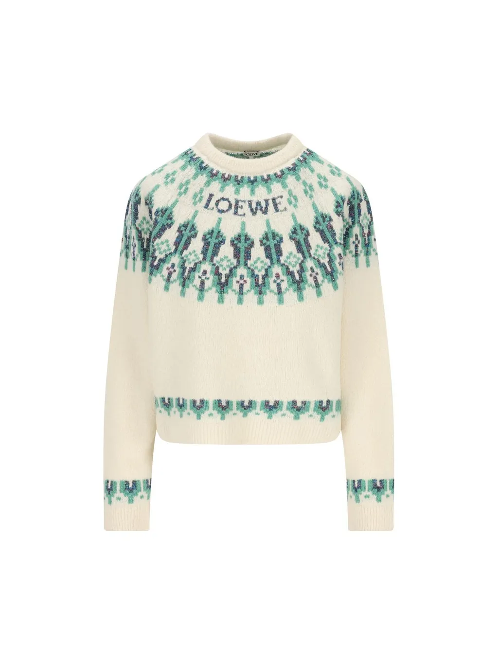 Fair Isle Knit Sweater