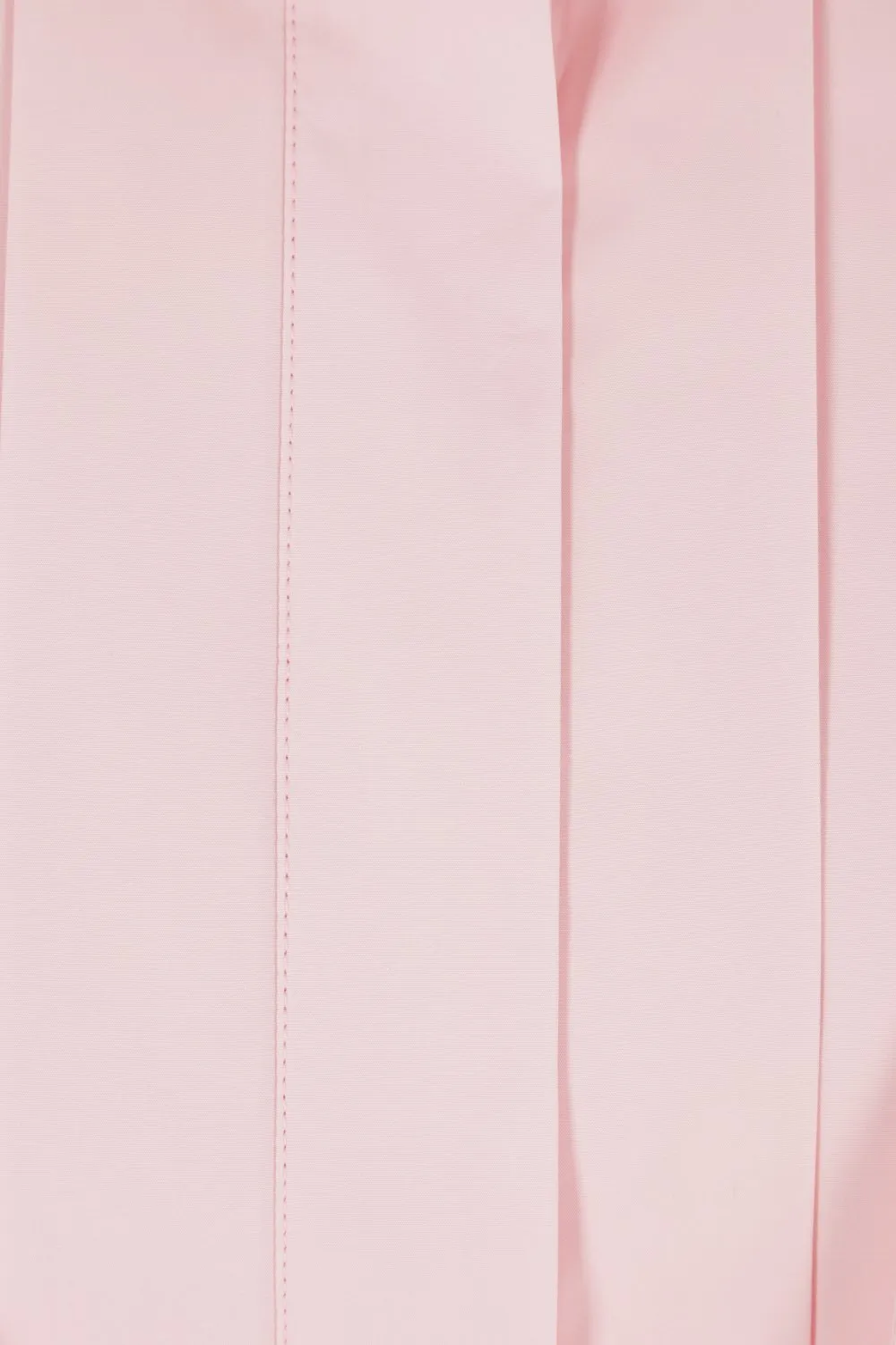 Pleated Poplin Shirt