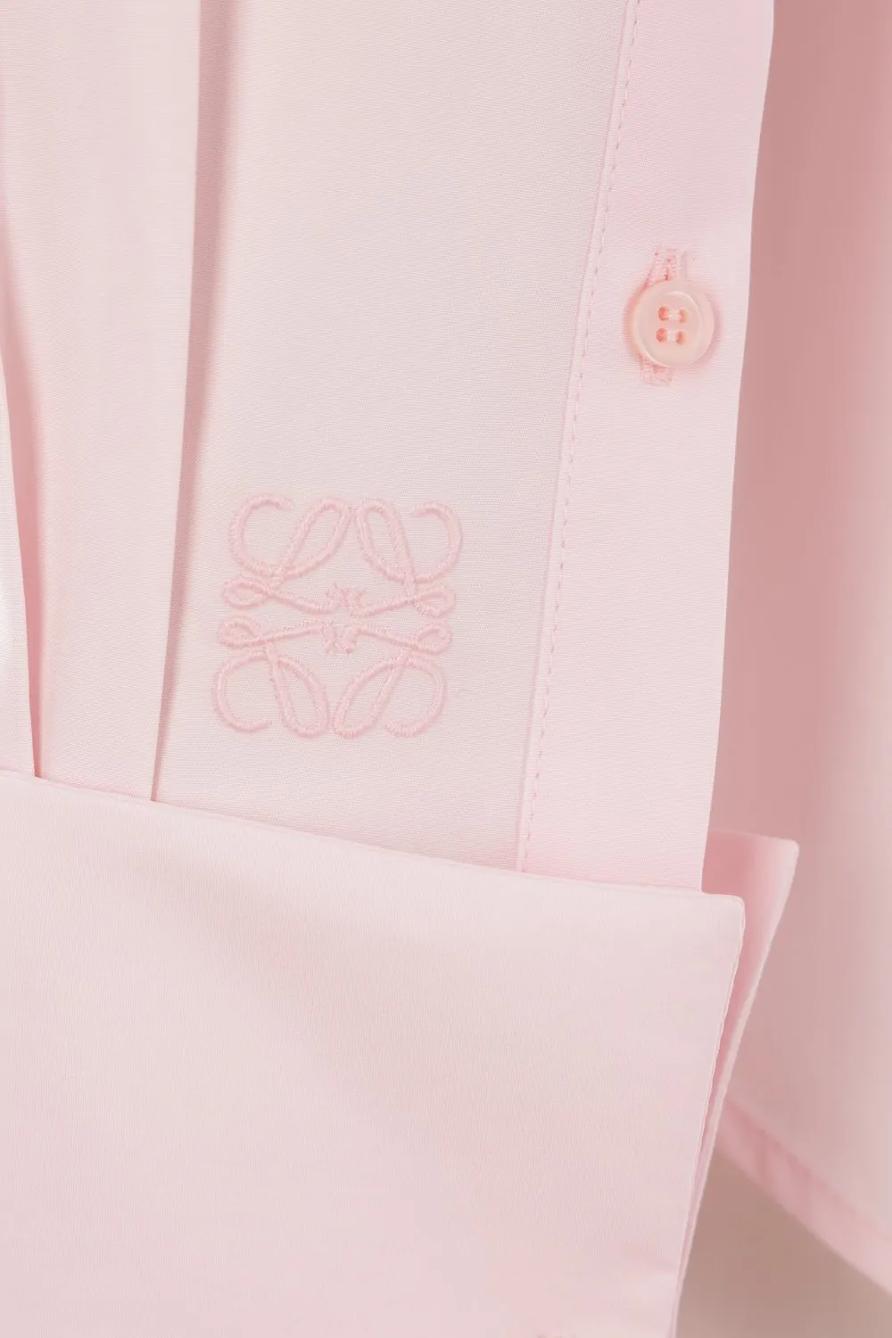 Pleated Poplin Shirt