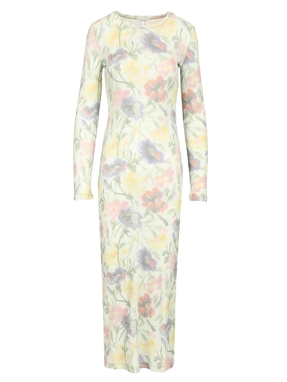 Floral Print Long Sleeve Dress