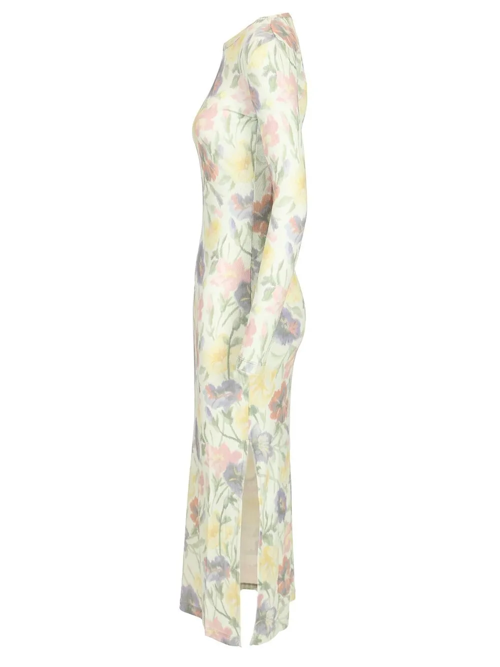 Floral Print Long Sleeve Dress