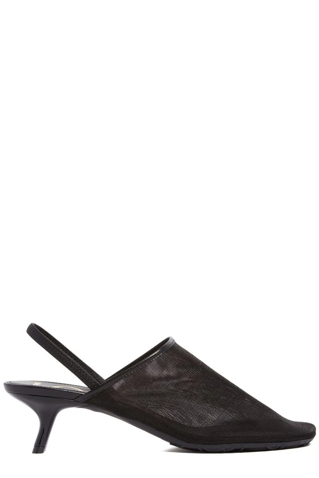 Mesh Slingback Heels