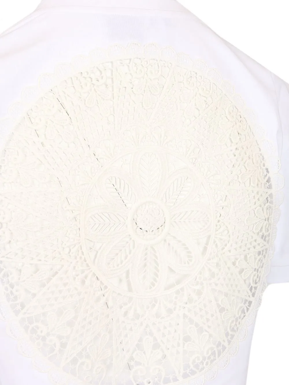 T-Shirt With Lace Detail