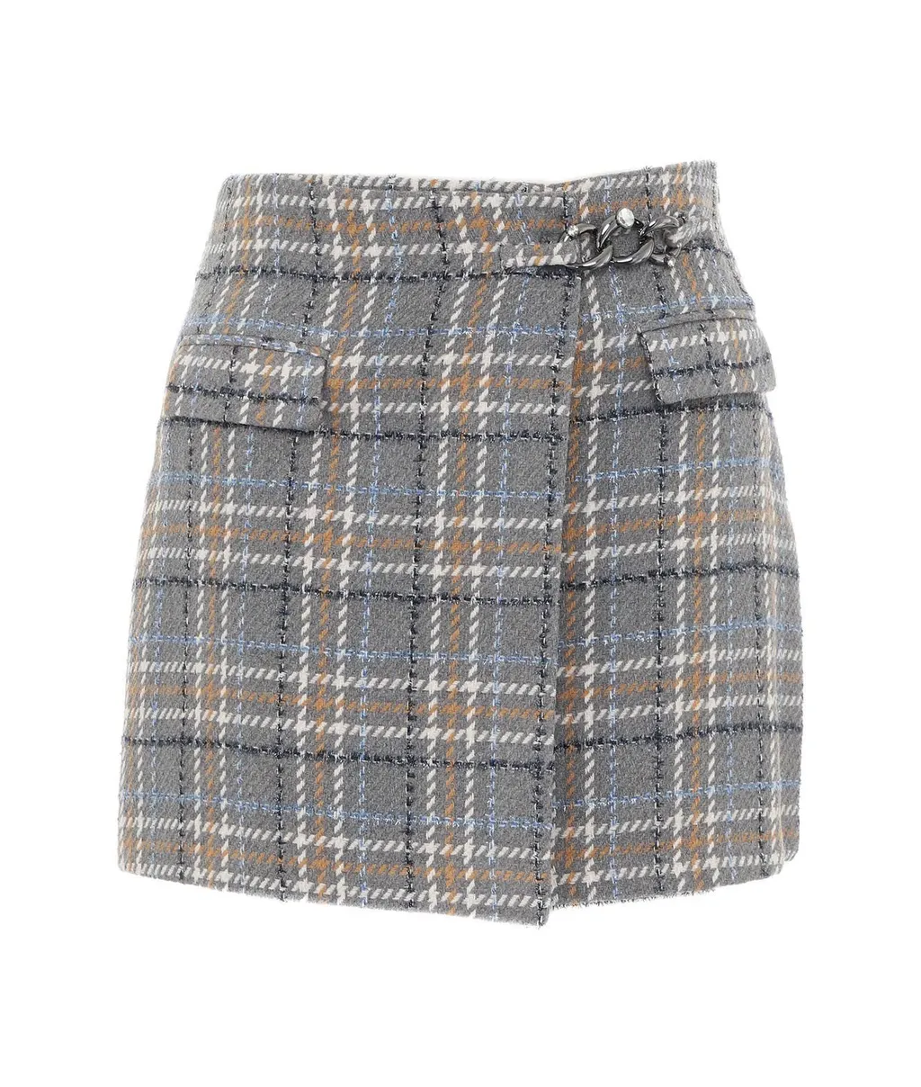Plaid Mini Skirt