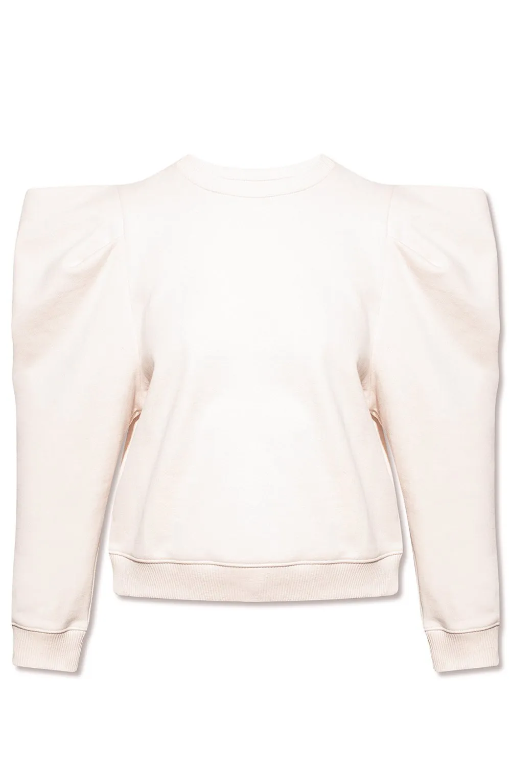 Sweatshirt With Padded Shoulders