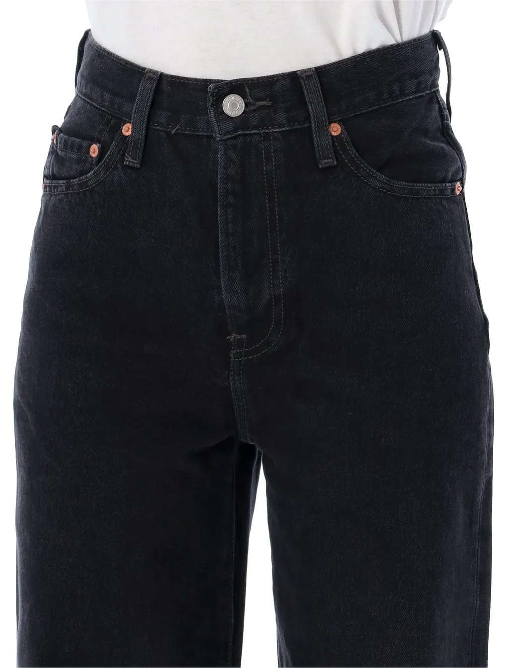 High Waisted Wide Leg Jeans