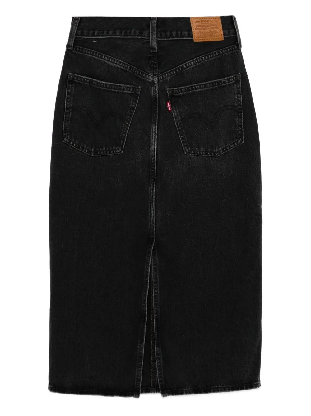 Denim Midi Skirt