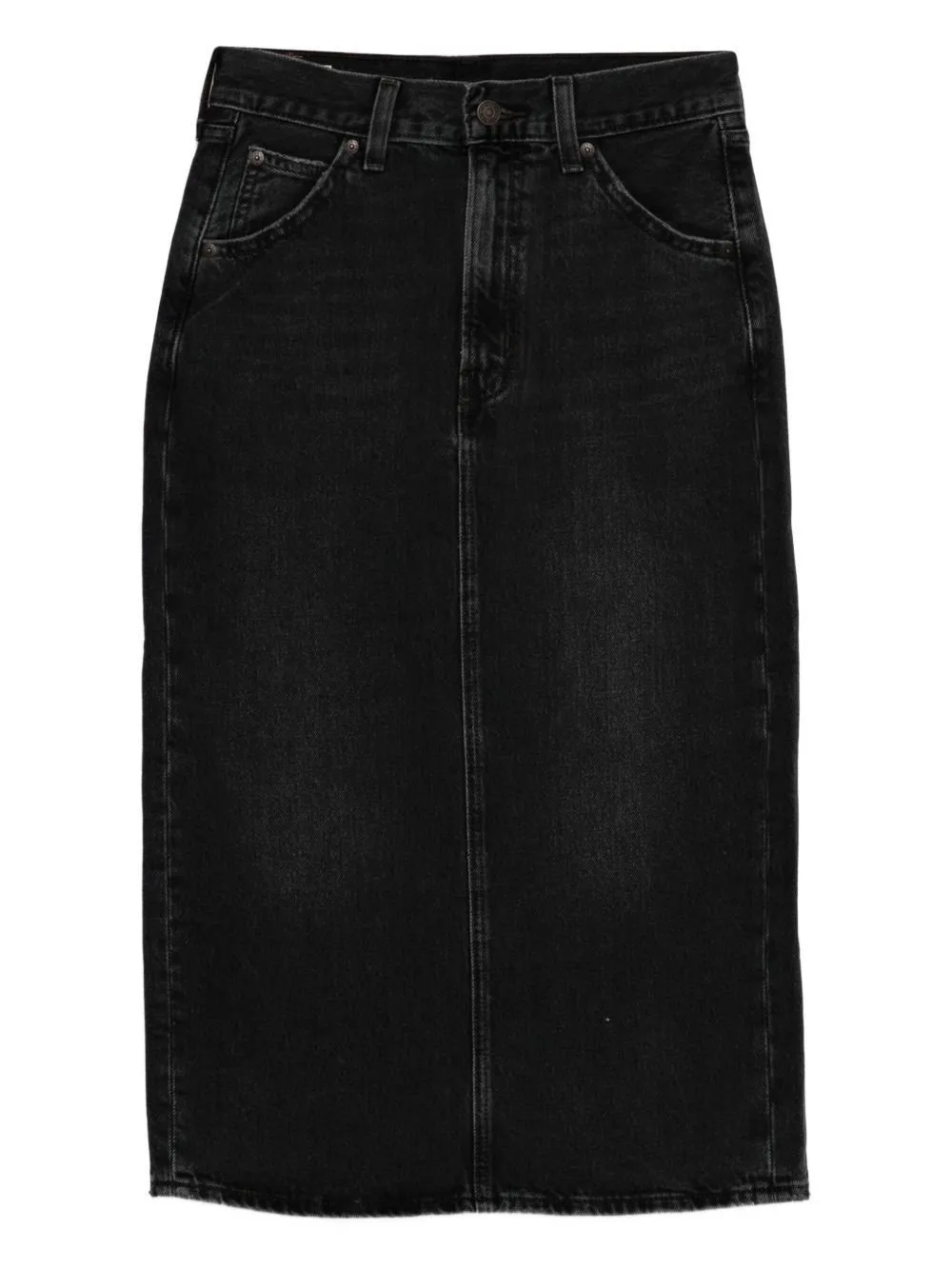 Denim Midi Skirt