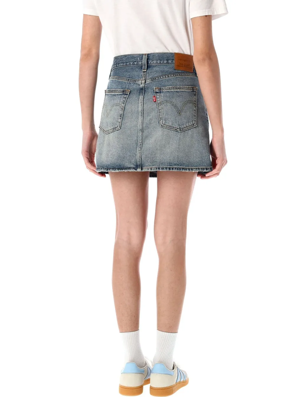 Denim Mini Skirt