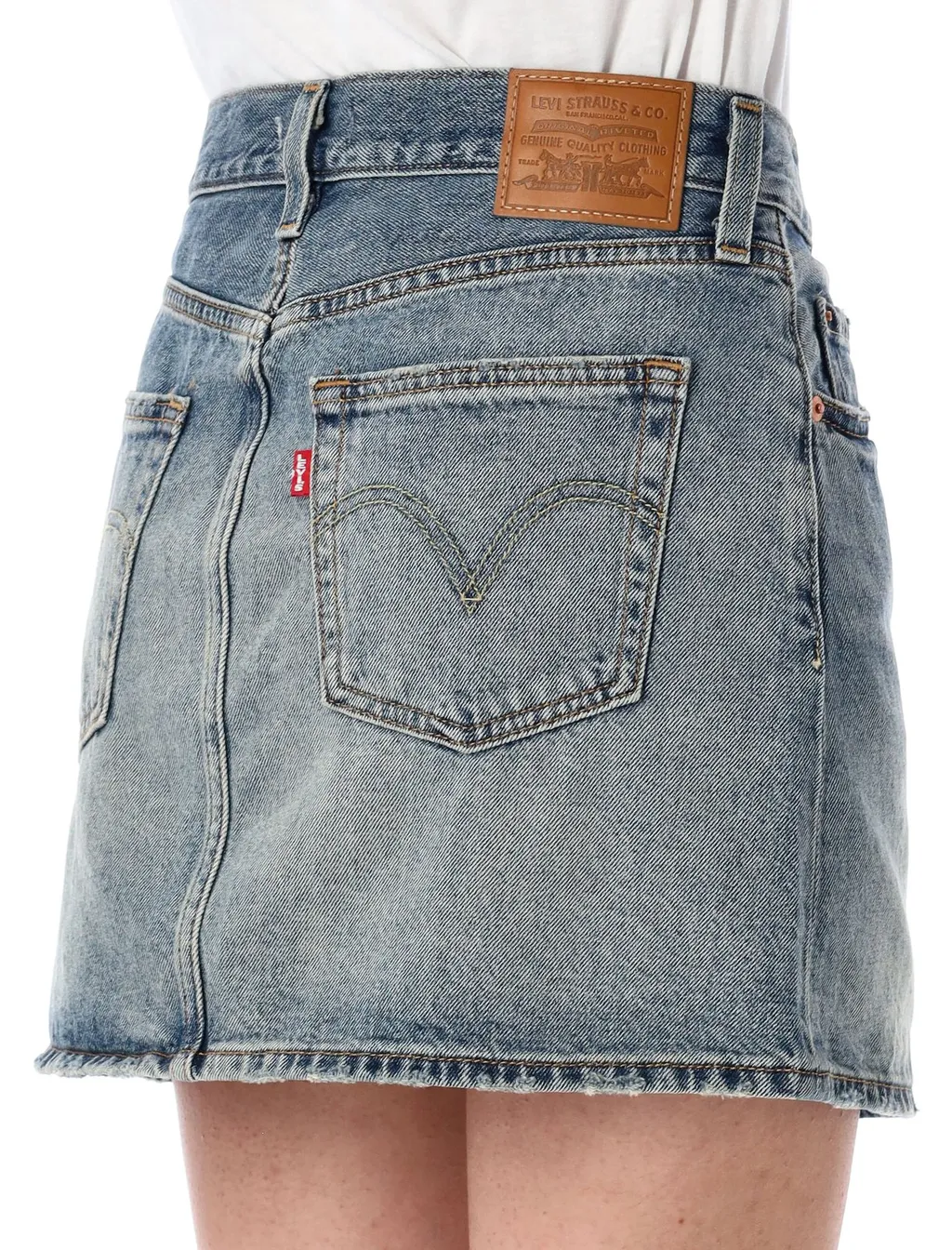 Denim Mini Skirt