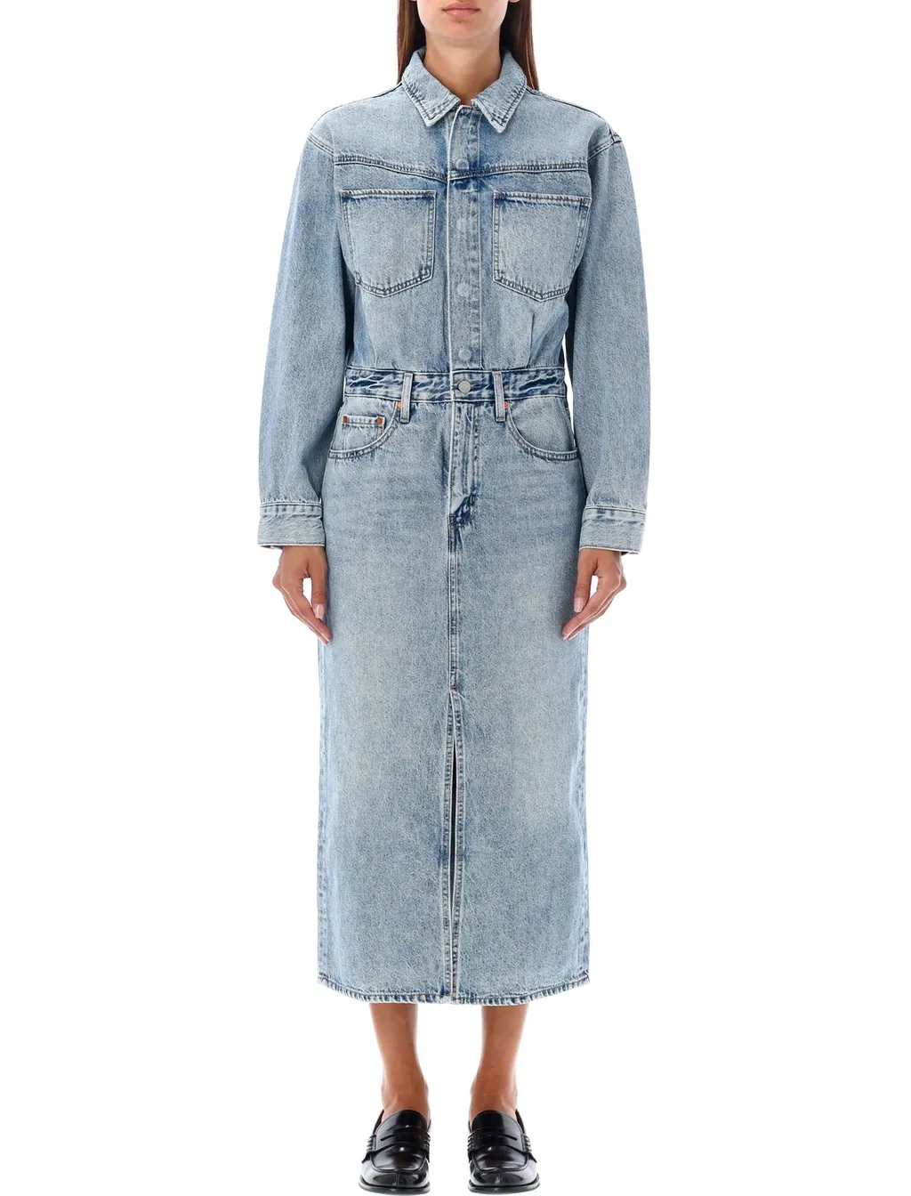 Denim Maxi Dress