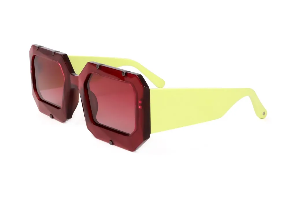 Geometric Frame Sunglasses