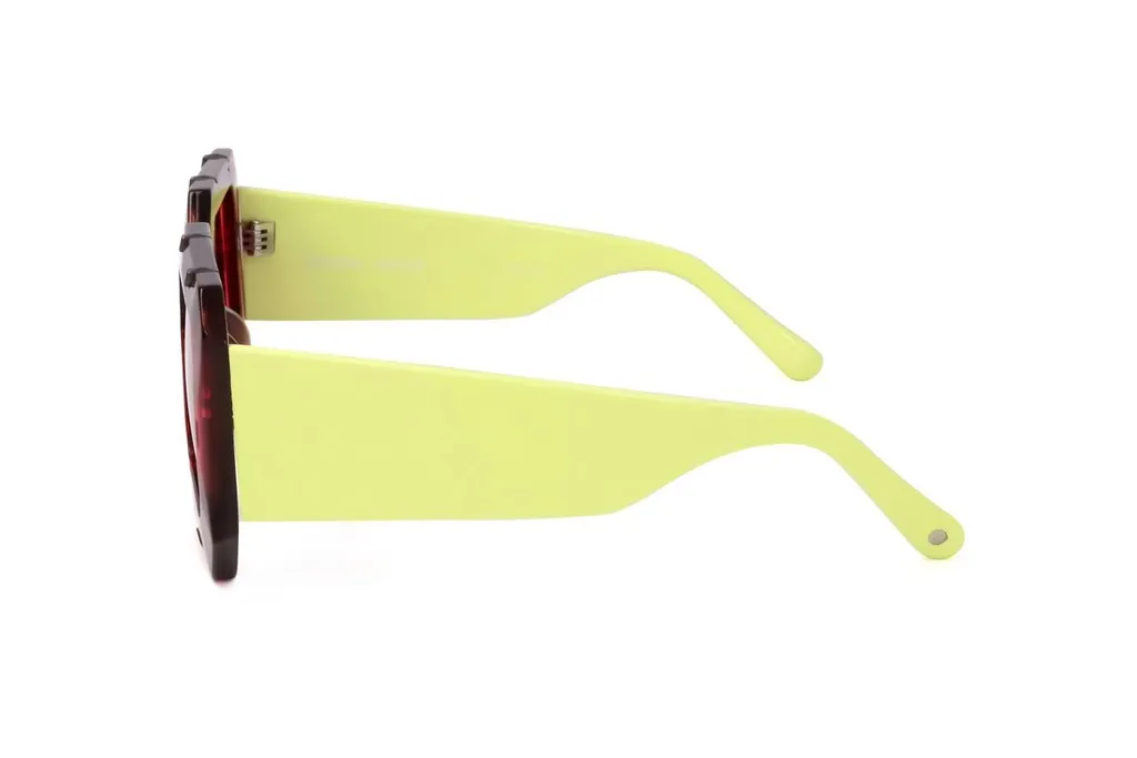 Geometric Frame Sunglasses