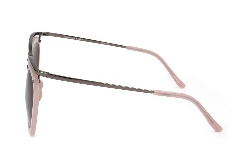 Cat-Eye Sunglasses With Clip-On Lenses