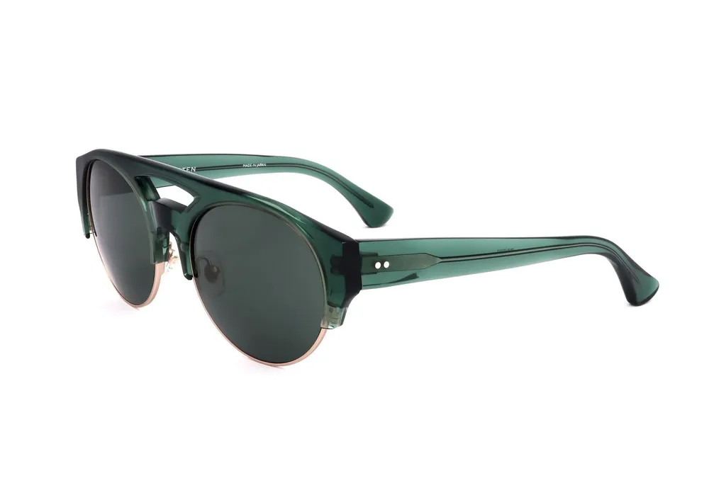 Round Sunglasses With Double Bridge