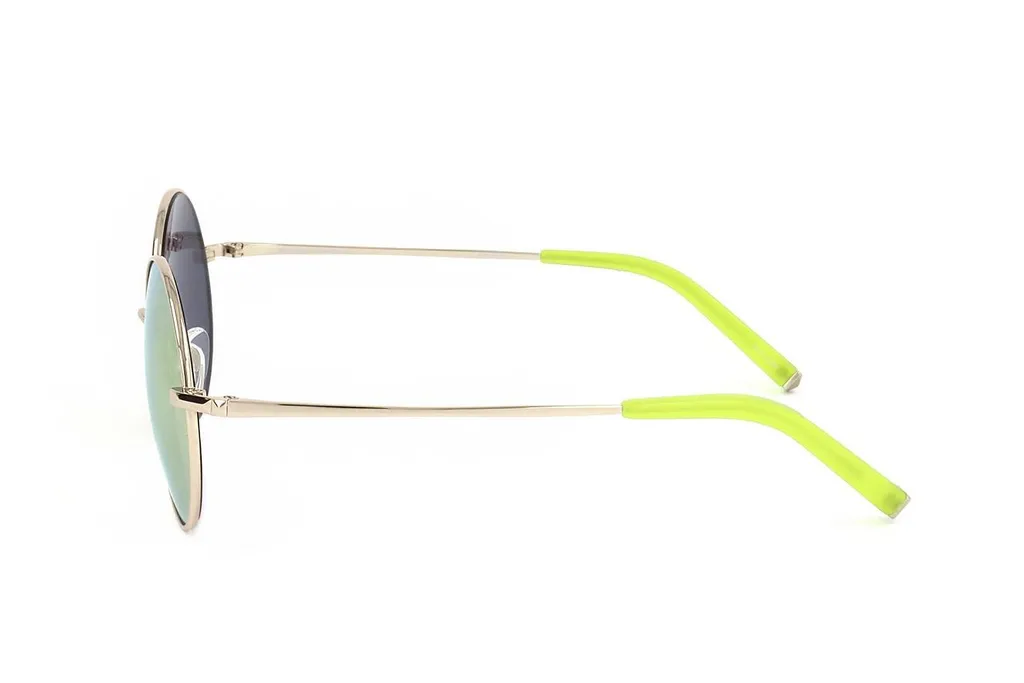 Round Mirrored Sunglasses