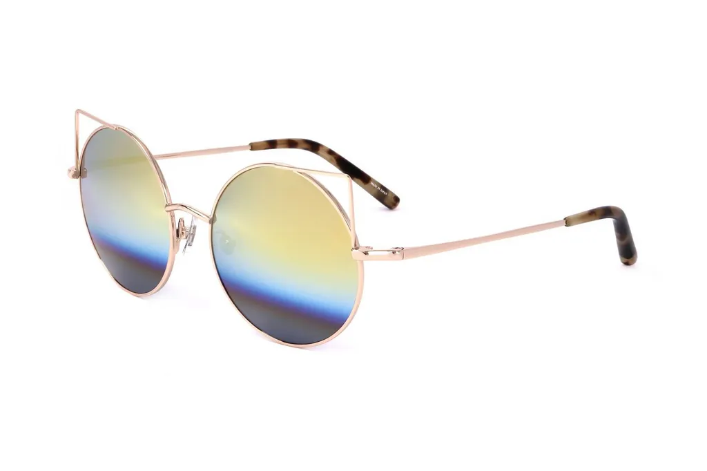 Round Cat-Eye Sunglasses