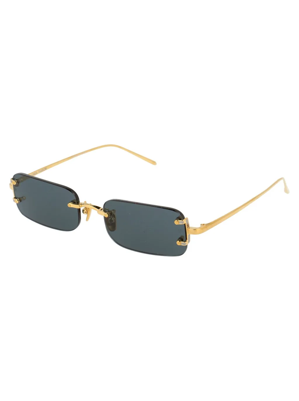 Rimless Rectangular Sunglasses