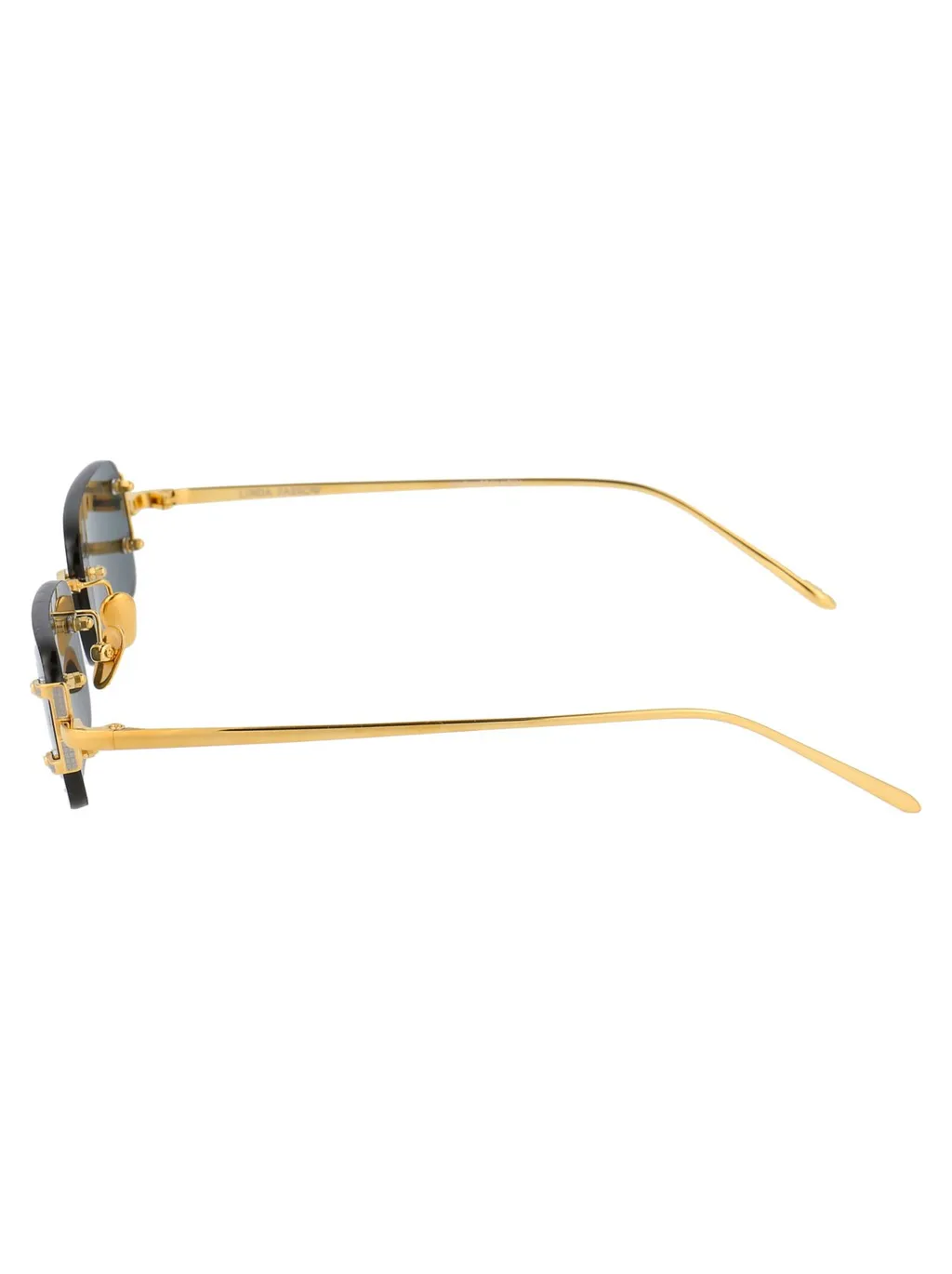 Rimless Rectangular Sunglasses