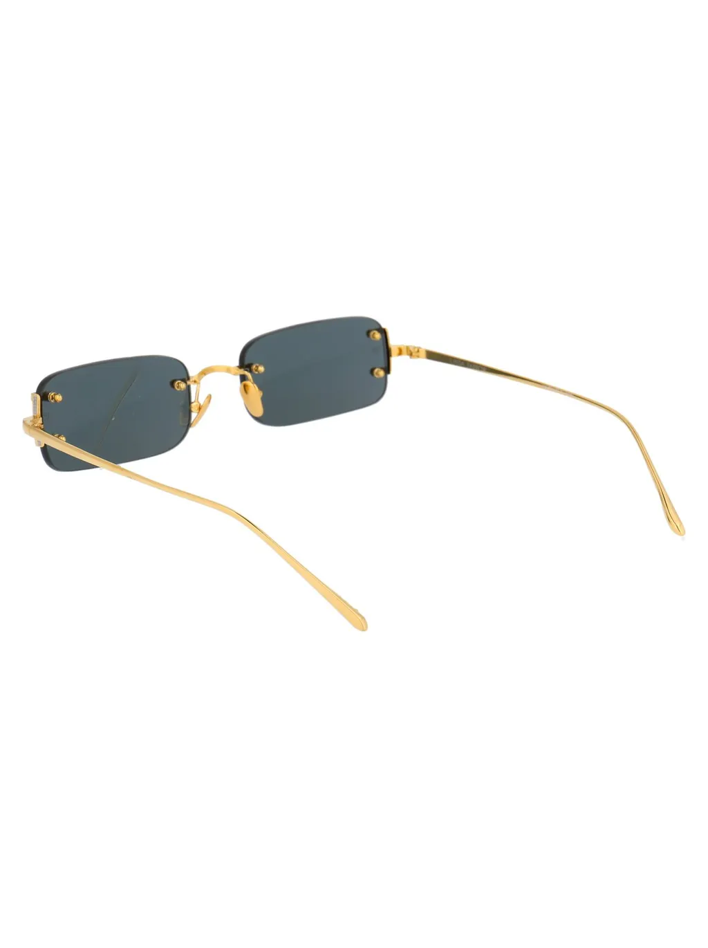 Rimless Rectangular Sunglasses