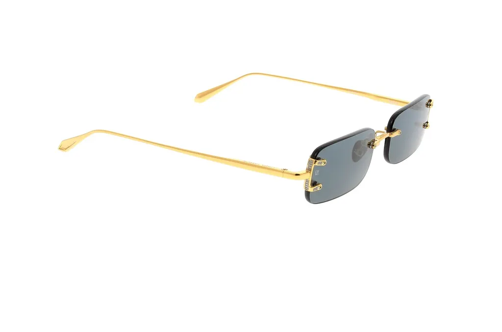 Rimless Rectangular Sunglasses