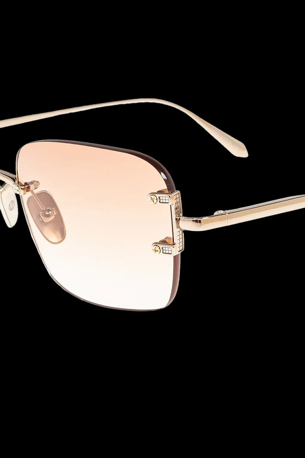 Rimless Square Sunglasses