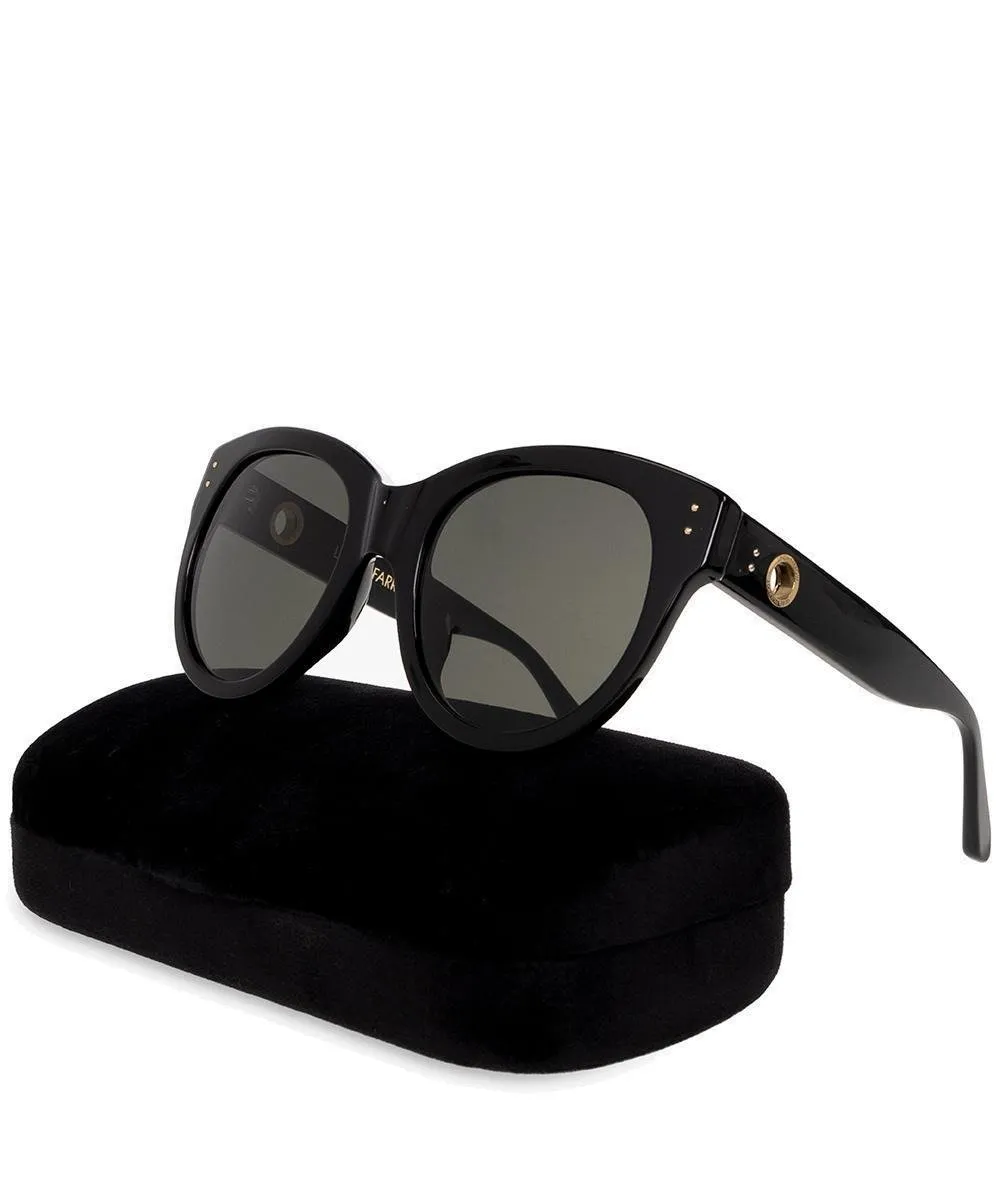 Oversized Cat-Eye Sunglasses