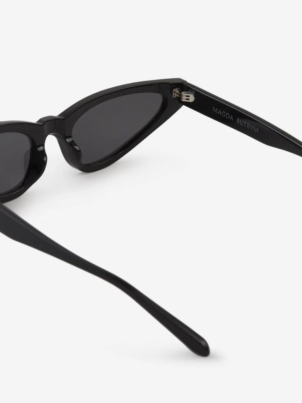 Cat-Eye Sunglasses With Crystal Embellishments