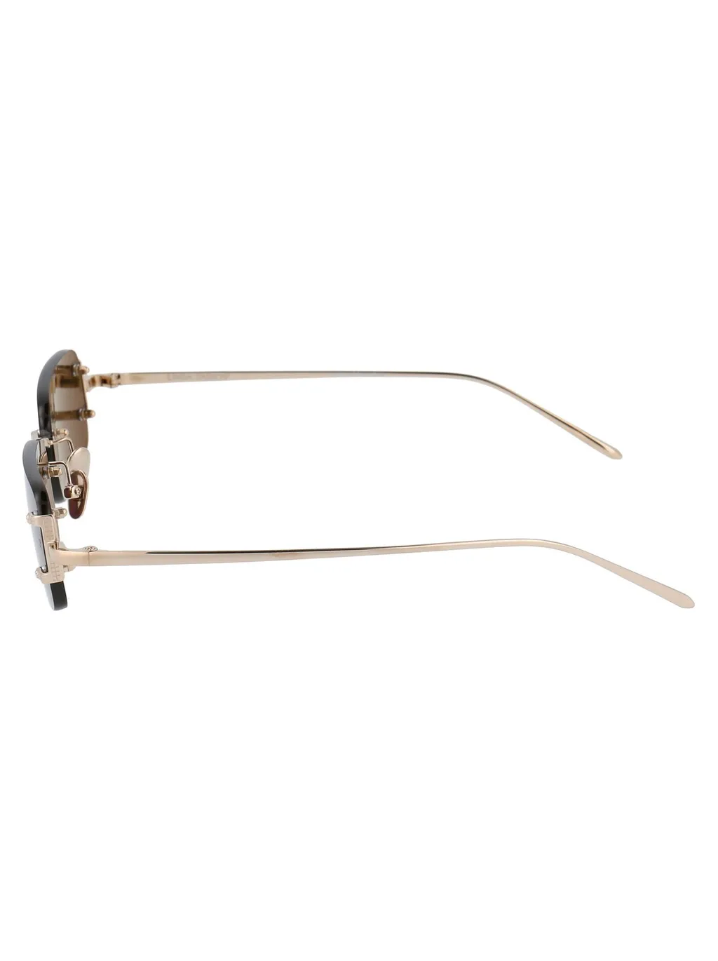 Rectangular Rimless Sunglasses