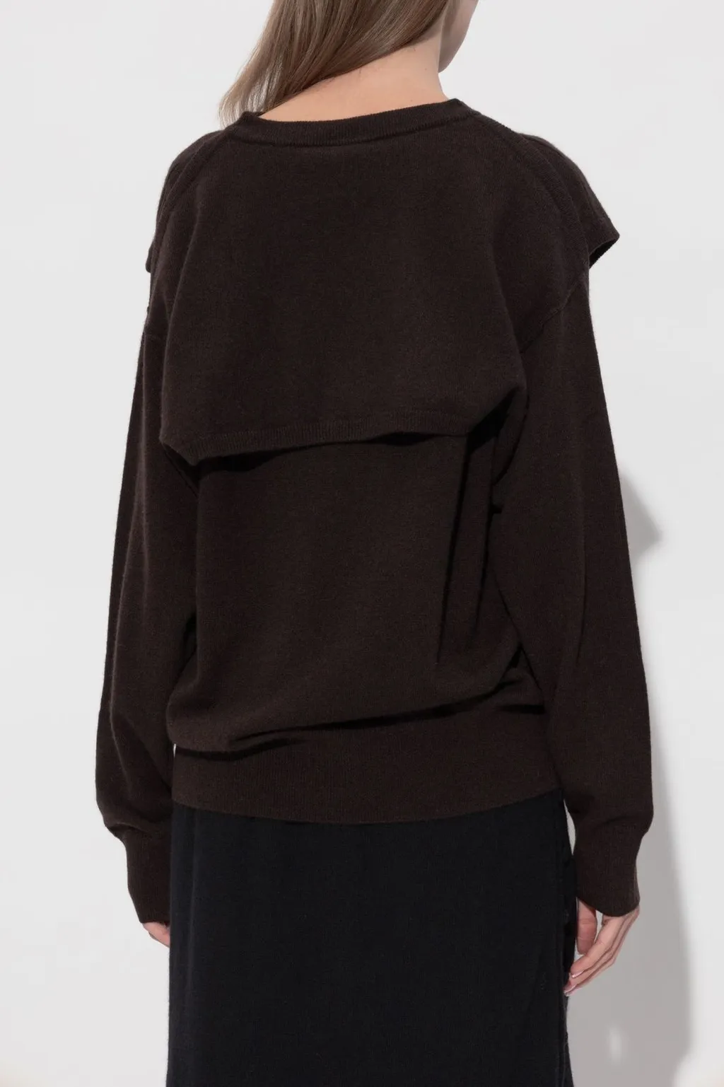 Sweater With Cut-Out Shoulders