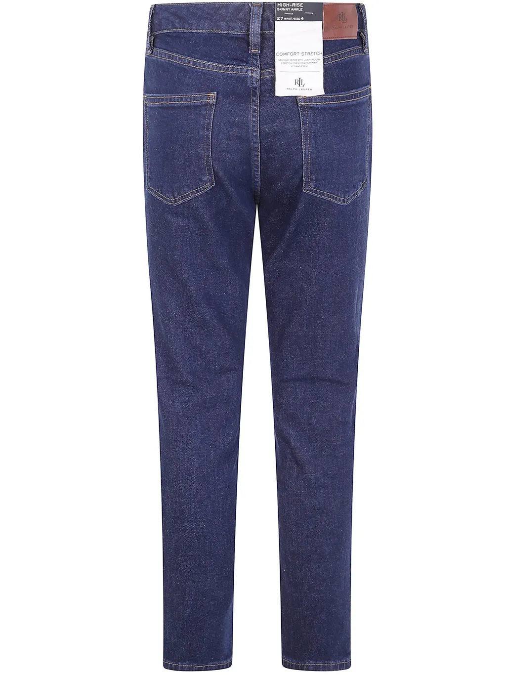 High-Rise Straight-Leg Jeans