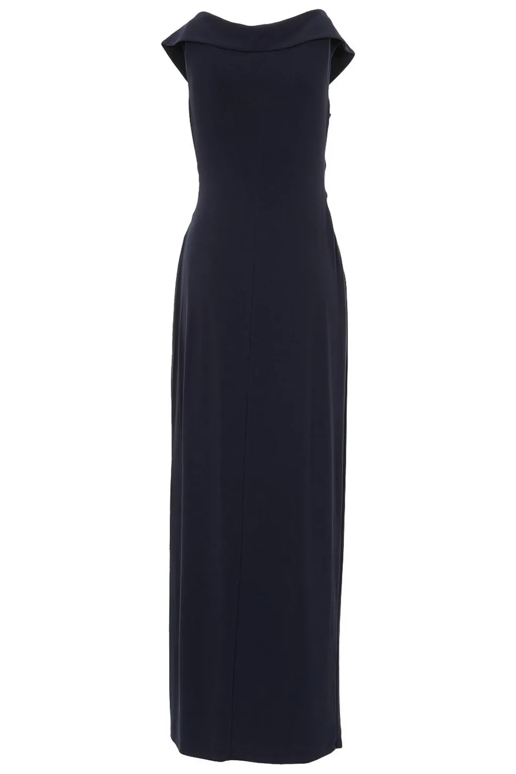 Asymmetrical Neckline Gown