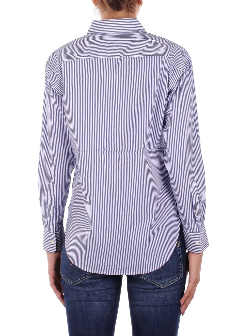 Striped Button-Down Shirt