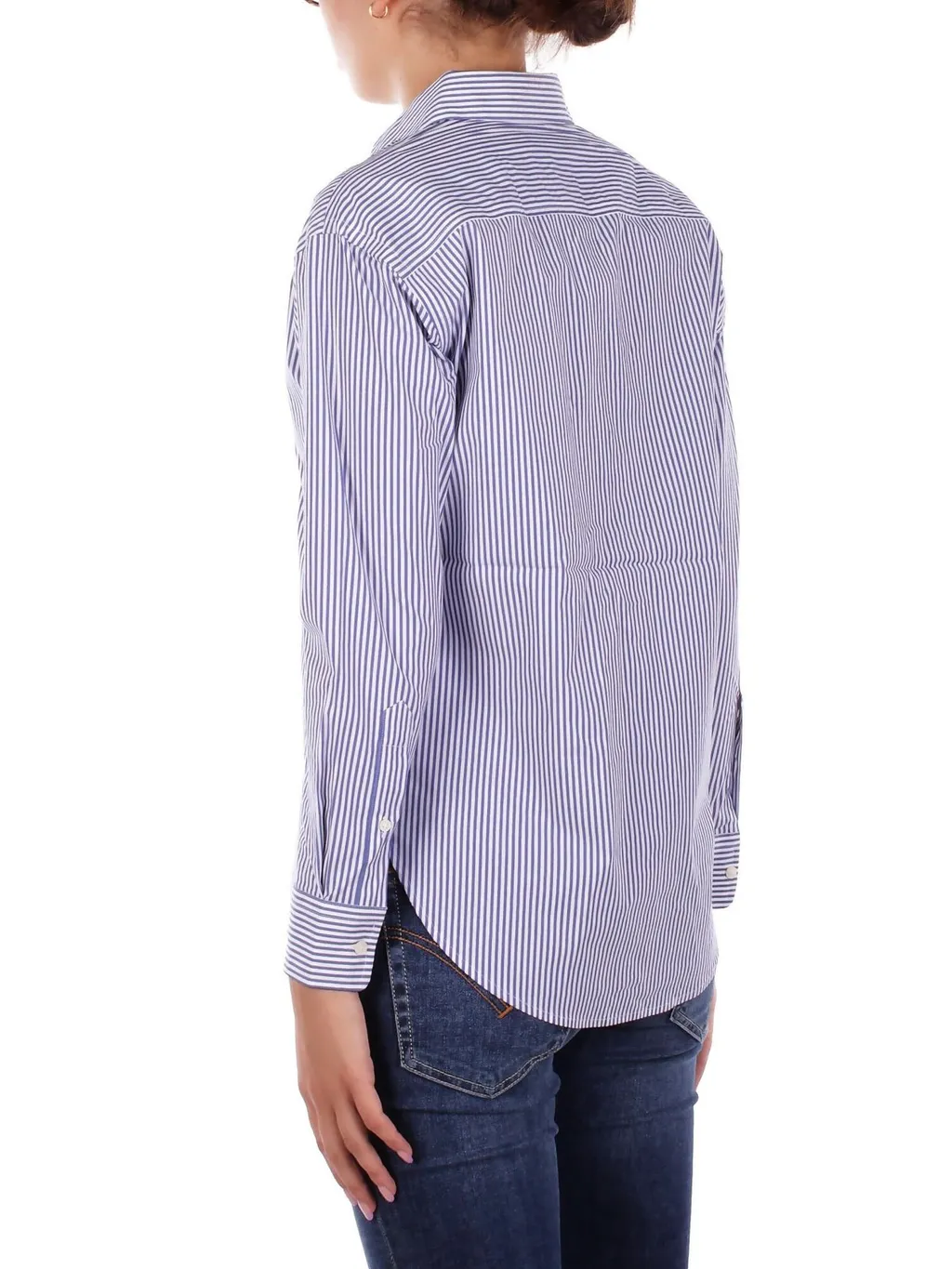 Striped Button-Down Shirt