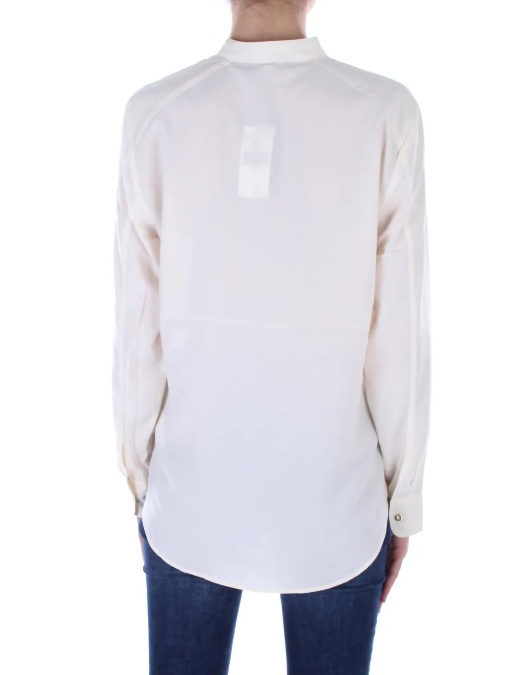 Pleated Bib Shirt