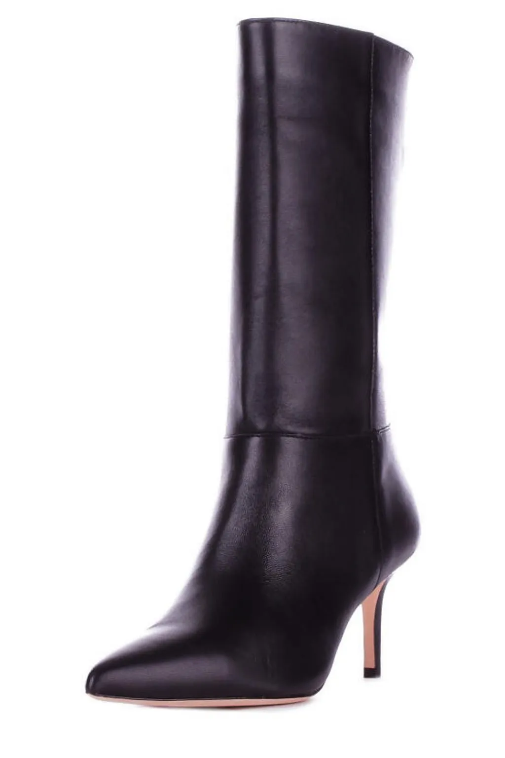 Knee-High Leather Boots