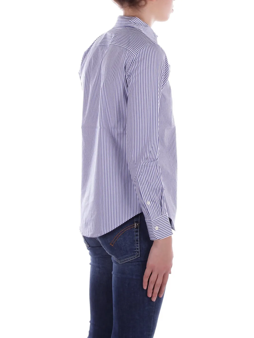 Striped Button-Down Shirt