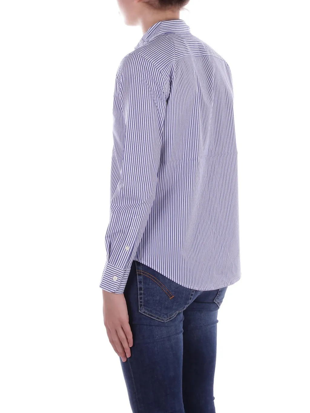 Striped Button-Down Shirt