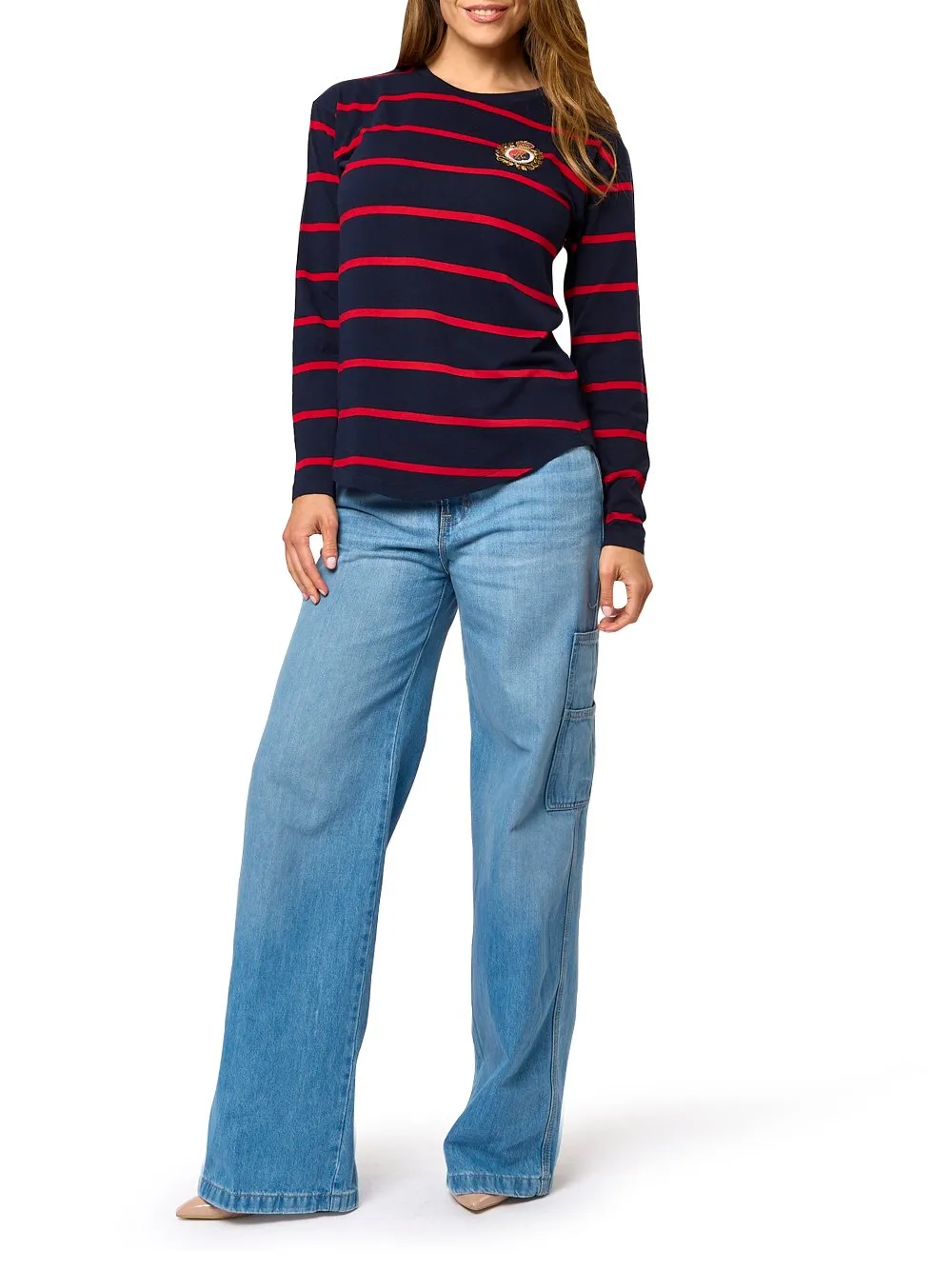 Long Sleeve Striped T-Shirt