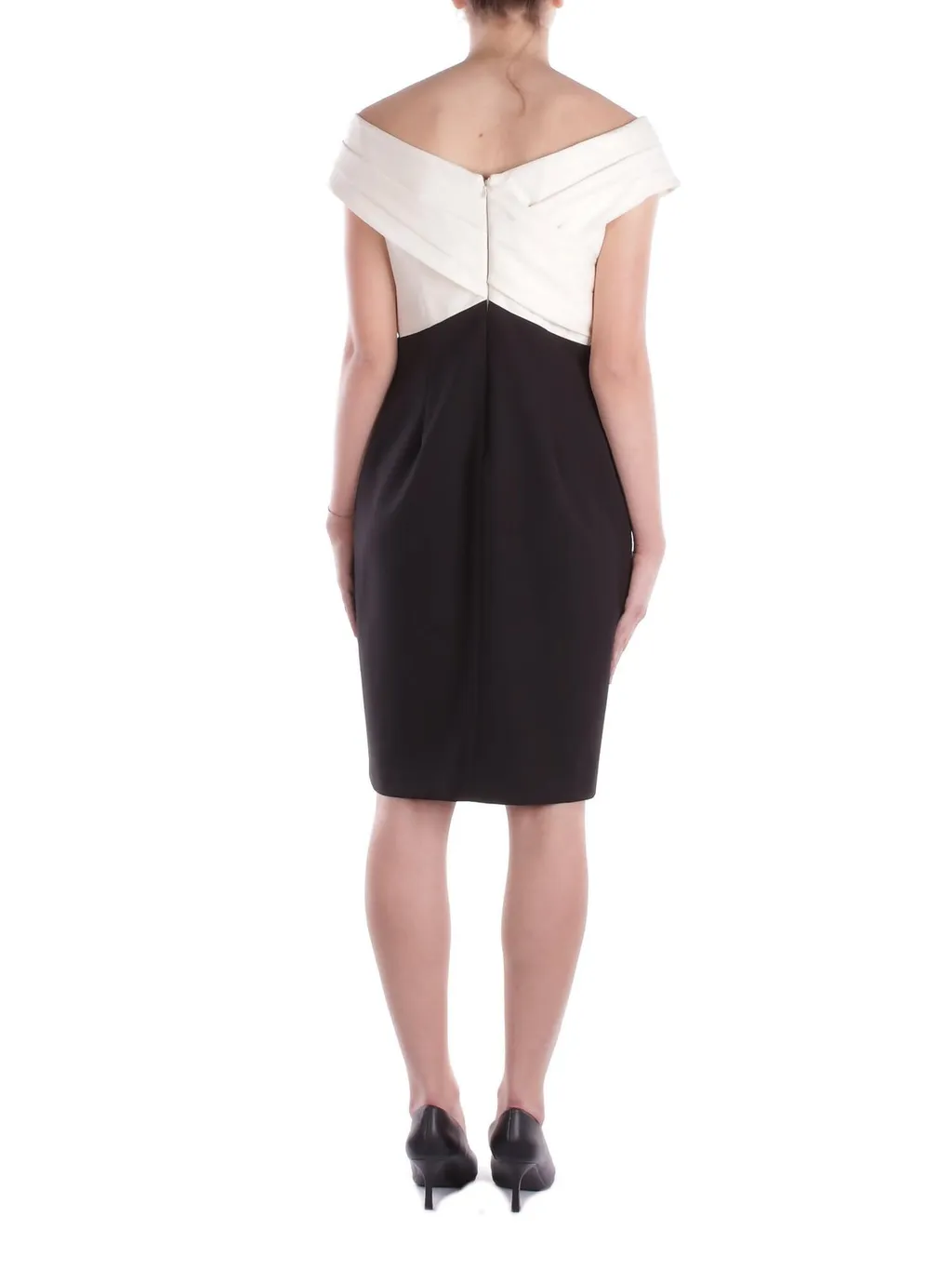 Off-The-Shoulder Draped Dress