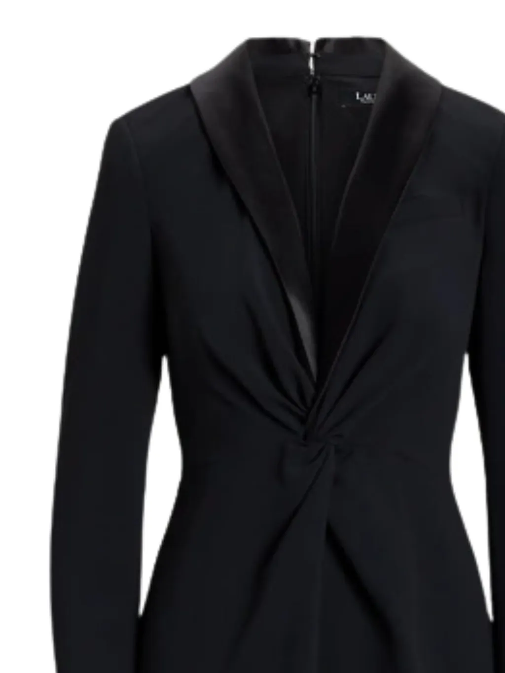 Twist-Front Sheath Dress