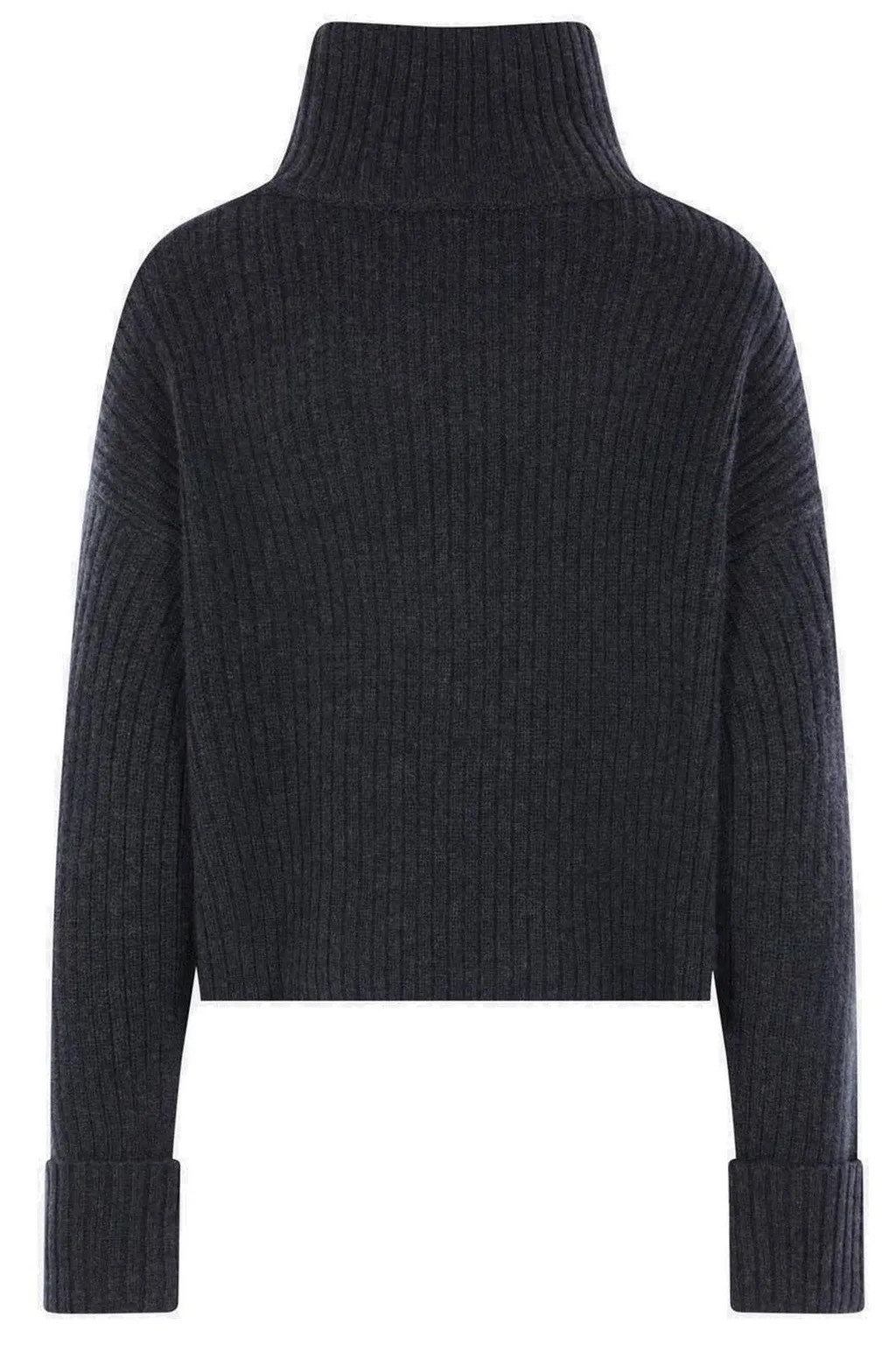 Ribbed Turtleneck Sweater