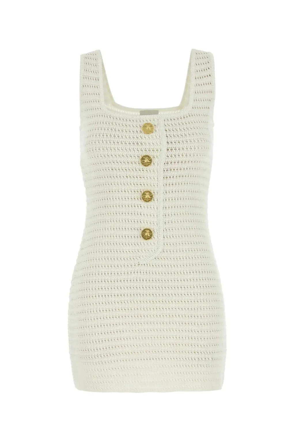Cropped Knit Dress