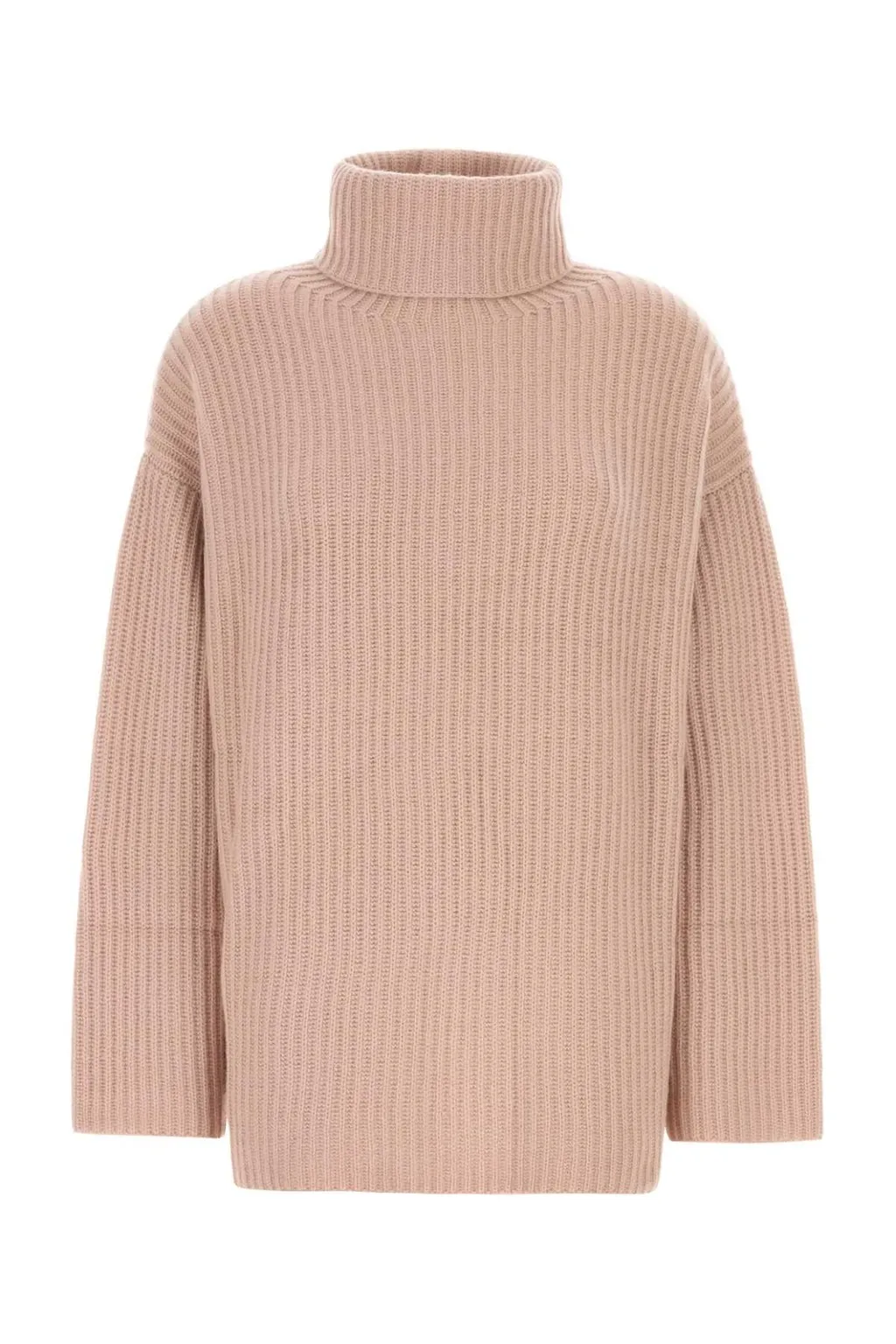 Ribbed Turtleneck Sweater