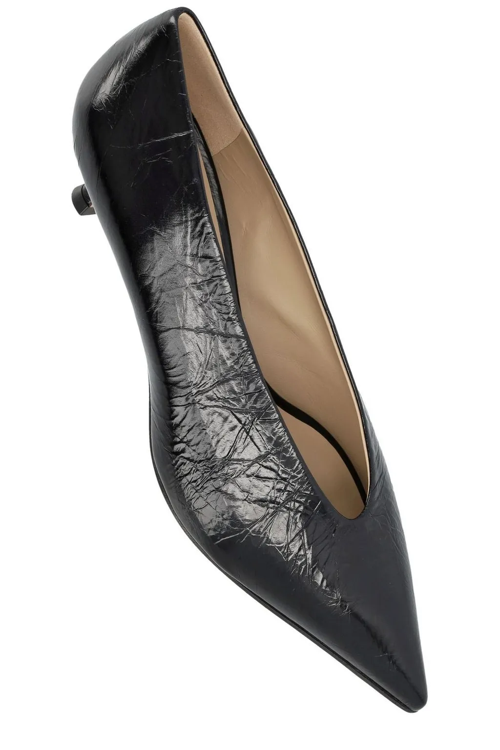 Pointed Toe Kitten Heel Pumps
