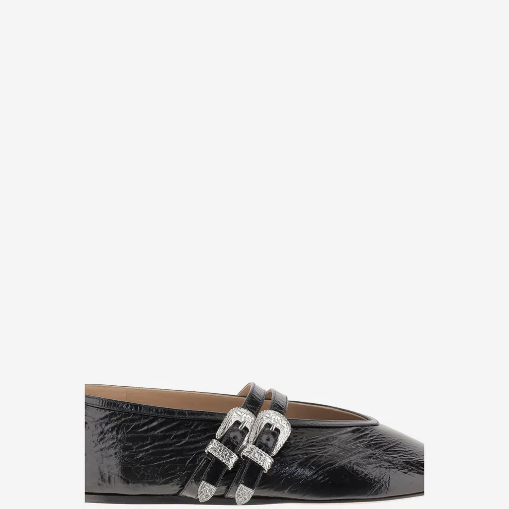 Ballet Flats With Buckle